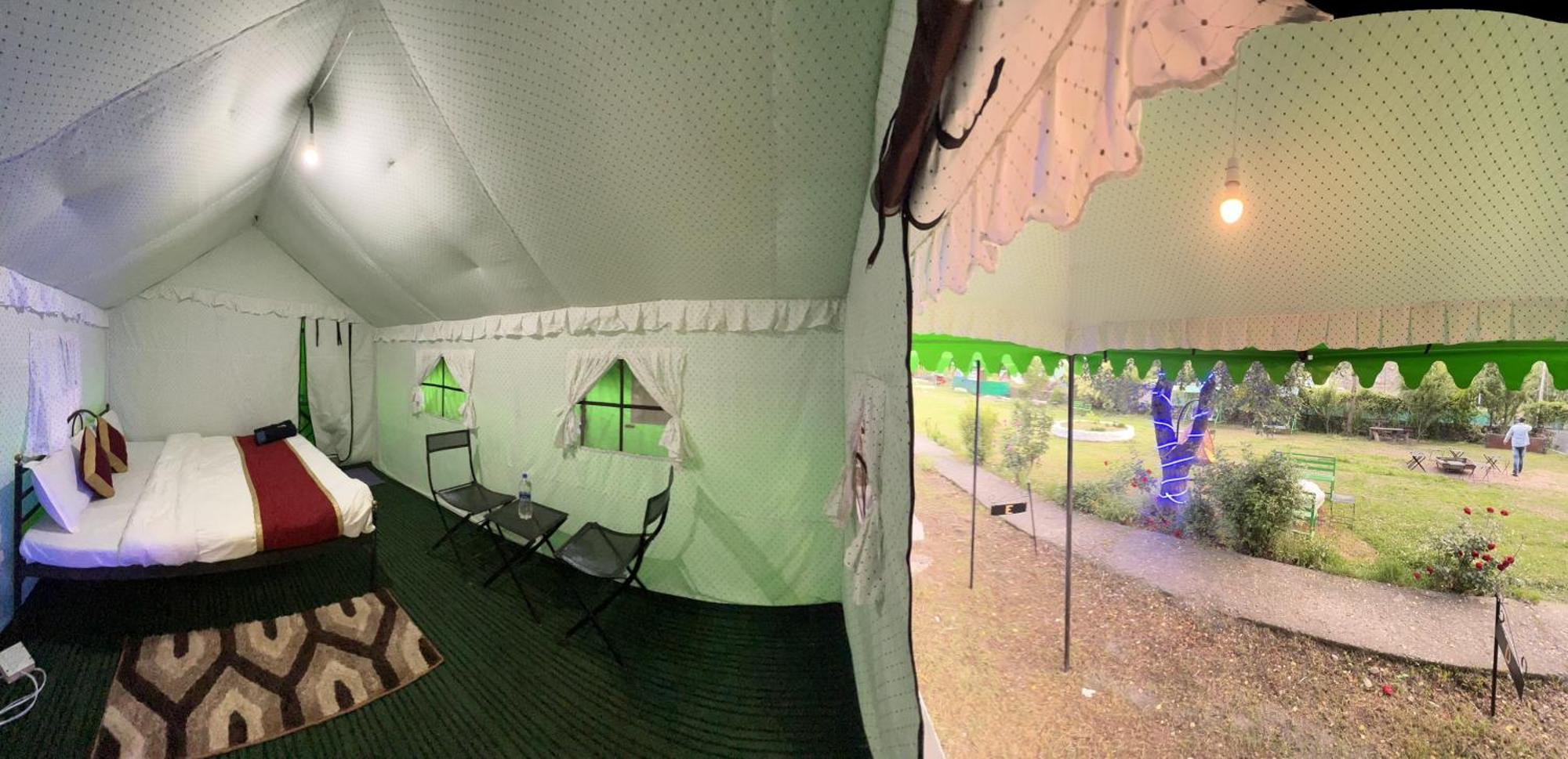 Himalayan Riverside Swiss Cottage Tents, Manali Ngoại thất bức ảnh